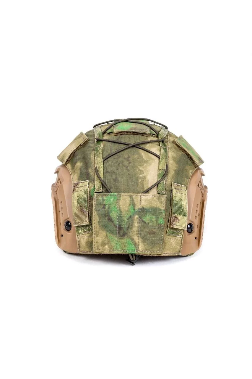 ATACS Camouflage Helmet Cover - FAST Helmets - Size L/M - Image 2