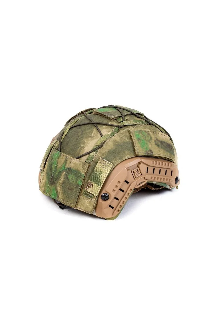 ATACS Camouflage Helmet Cover - FAST Helmets - Size L/M - Image 3