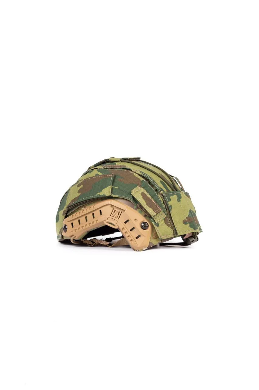 Fast Tactical Helmet Cover Flora VSR98 Camouflage - Image 3