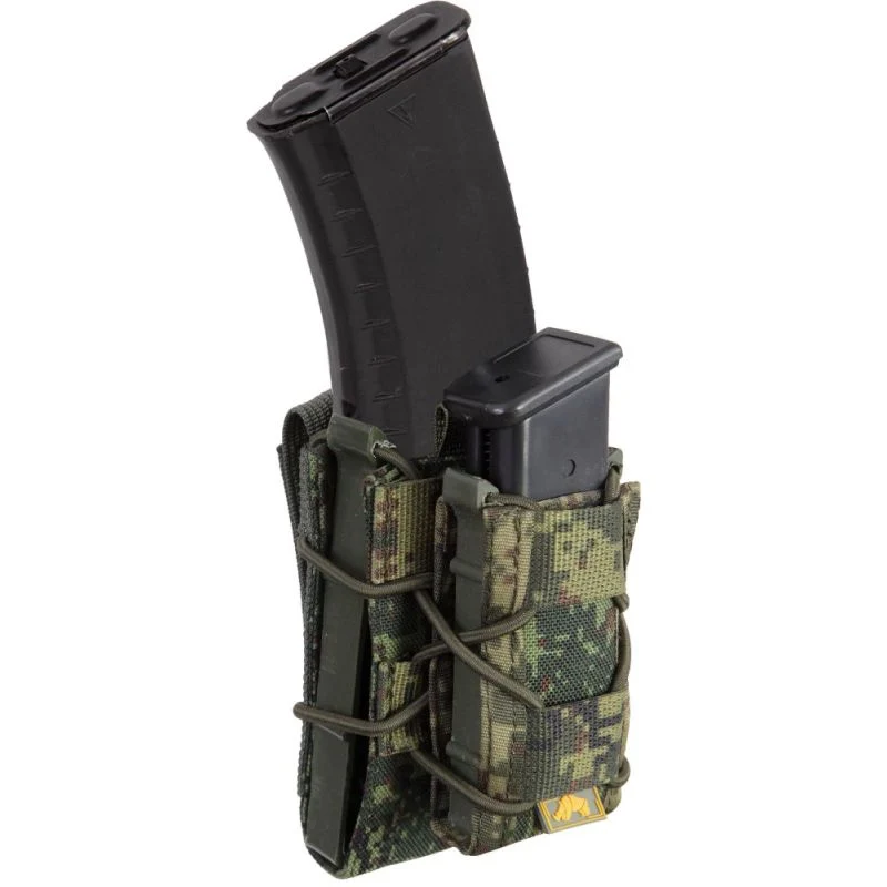Preorder: Russian Ana Tactical AK & Pistol Double Magazine Pouch - Fast Access Open Top MOLLE - Various Camo - Image 7