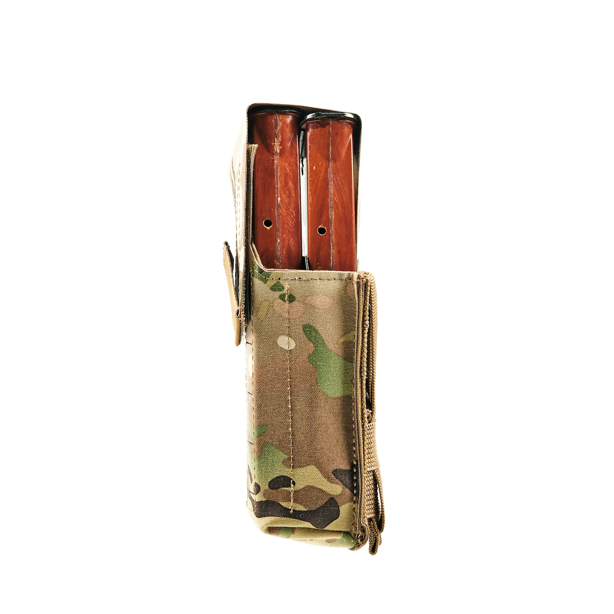 Preorder: Russian Gear Craft Rigid Assault Rifle Double Mag Pouch - 1x2 Flap Closure MOLLE - Image 4