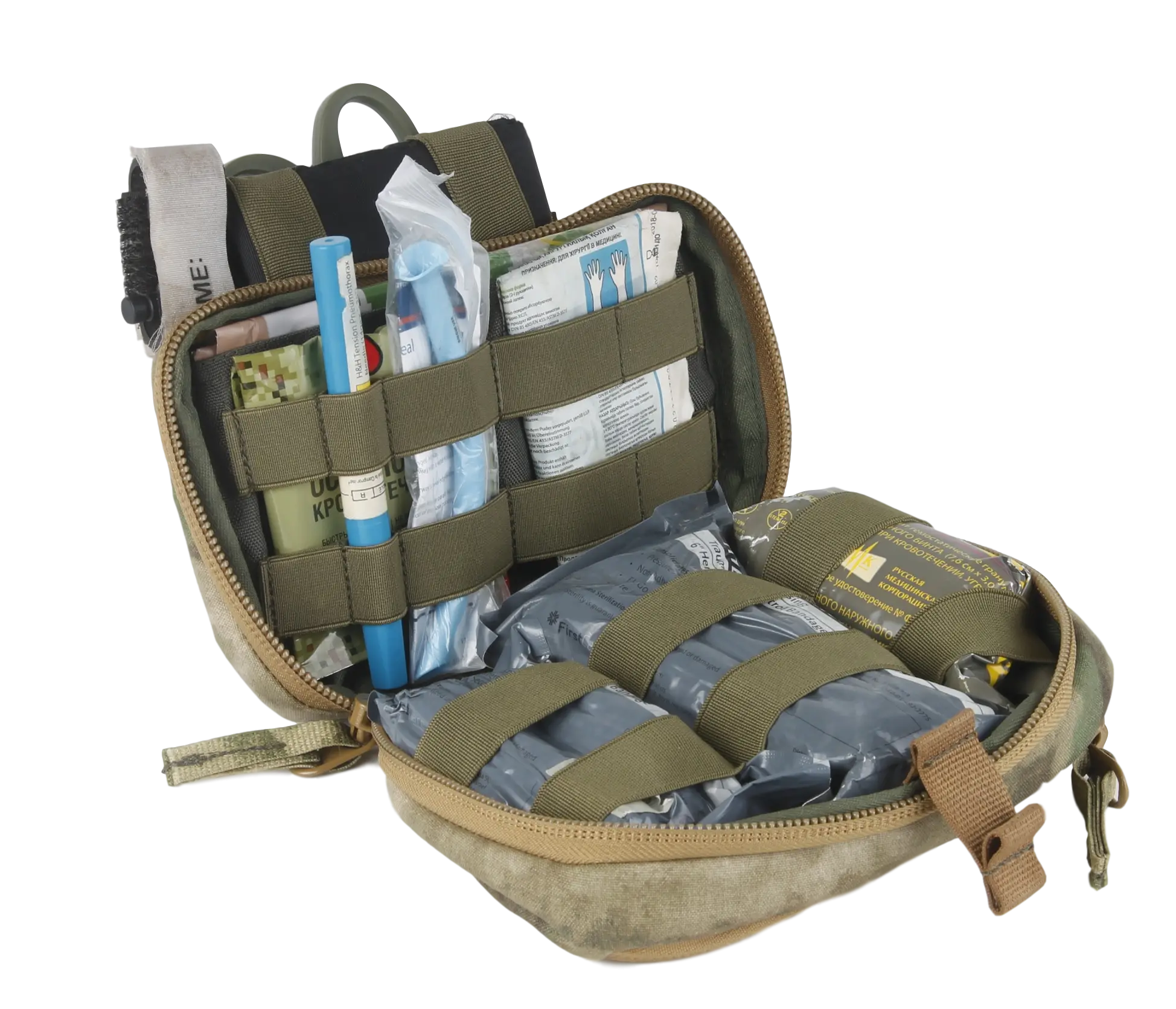 Preorder: Russian Gear Craft Tactical Medical Waist Bag - Universal IFAK Pouch - Image 2