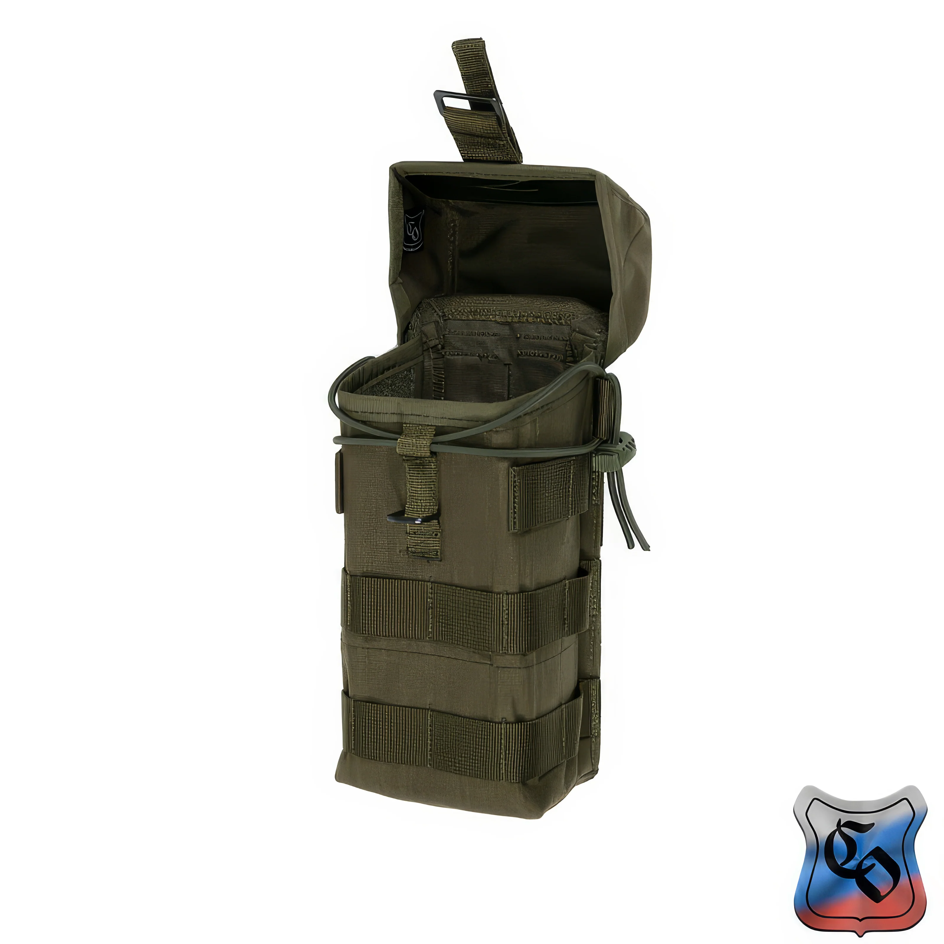 Preorder: Russian SSO AK 2 MOLLE Double AK Magazine Pouch With Silent Closure - Image 3