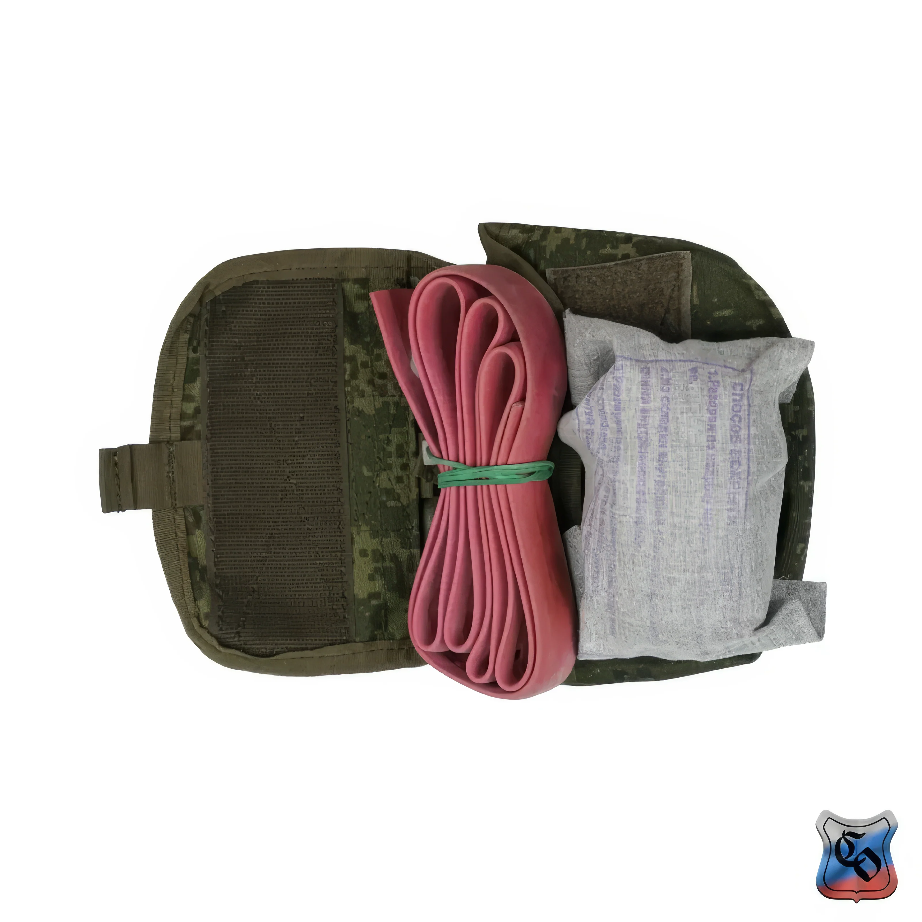 Preorder: Russian SSO IPP MOLLE Pouch with Velcro - For Individual Dressing/First Aid Kit - Image 3