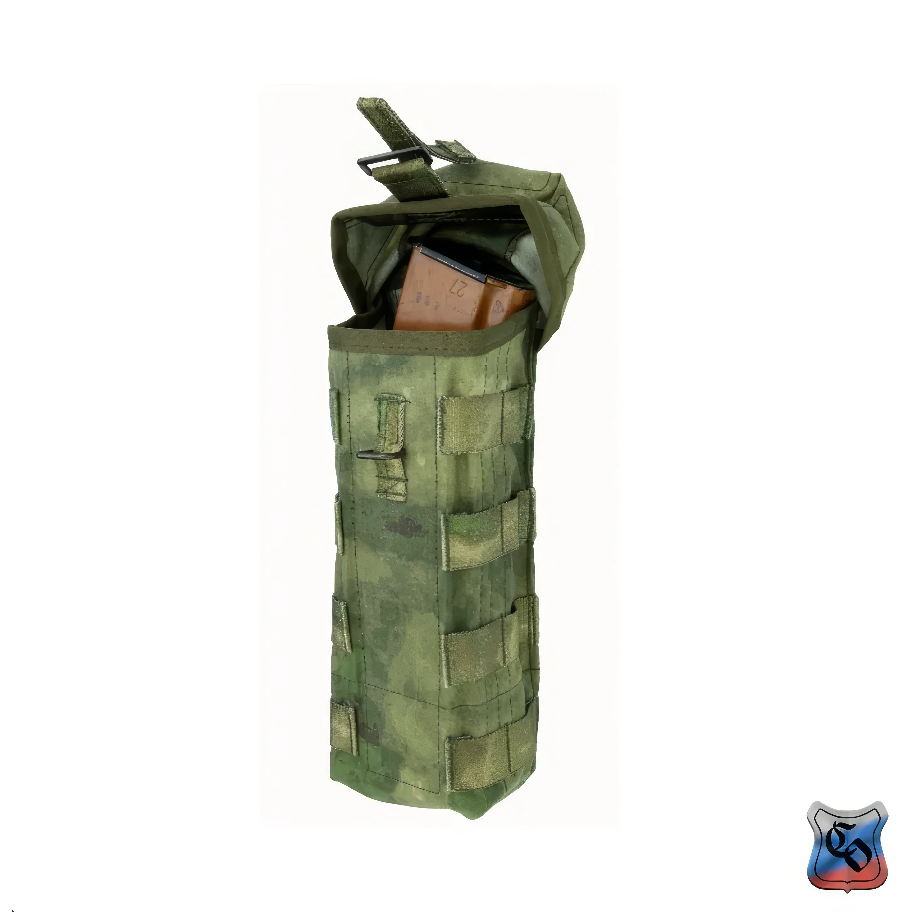 Preorder: Russian SSO RPK 2 MOLLE Double RPK Magazine Pouch - Silent Closure - Image 3