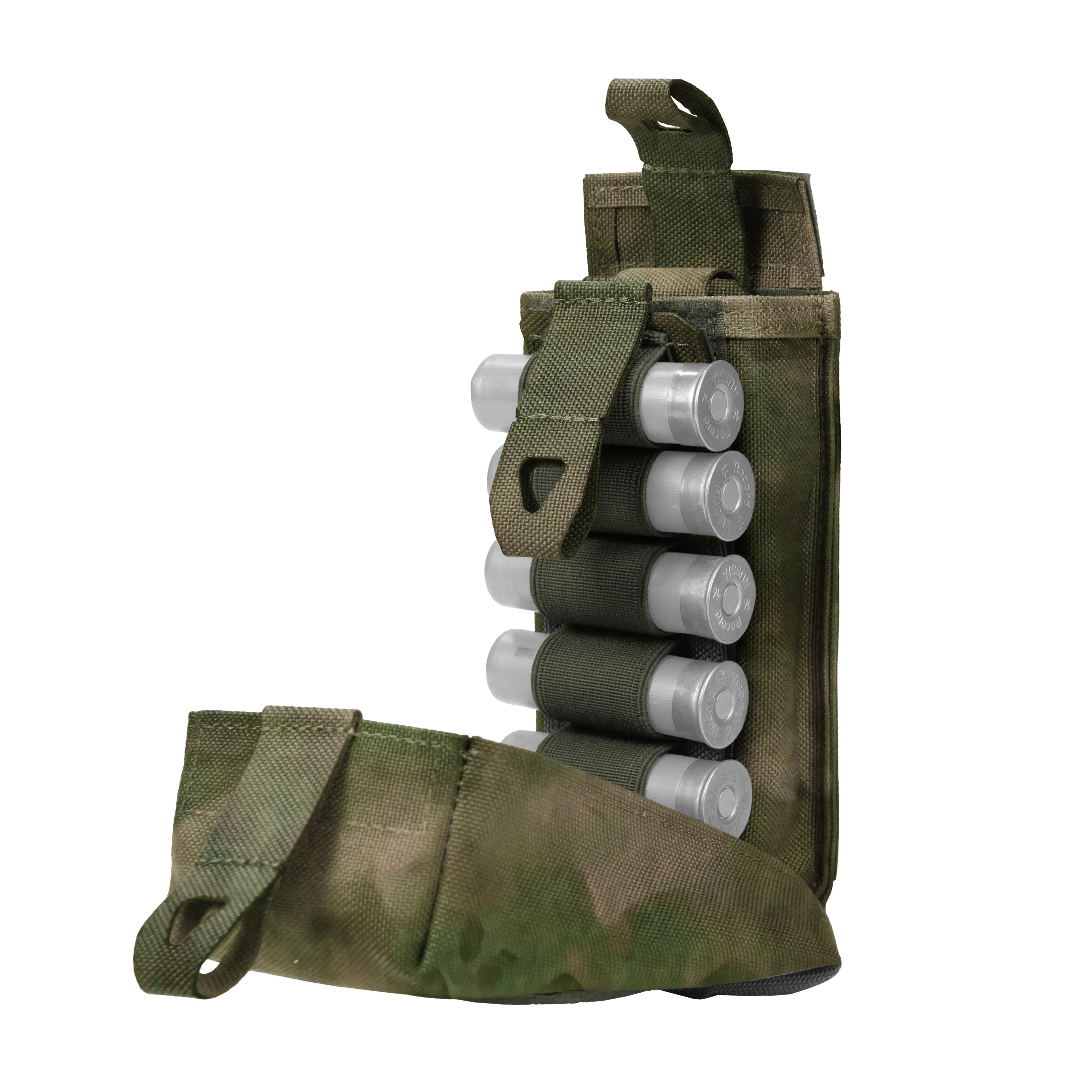 Preorder: Russian Stich Profi Tactical MOLLE Shotgun Shell Pouch 12 Round 12 Gauge FASTCLIP