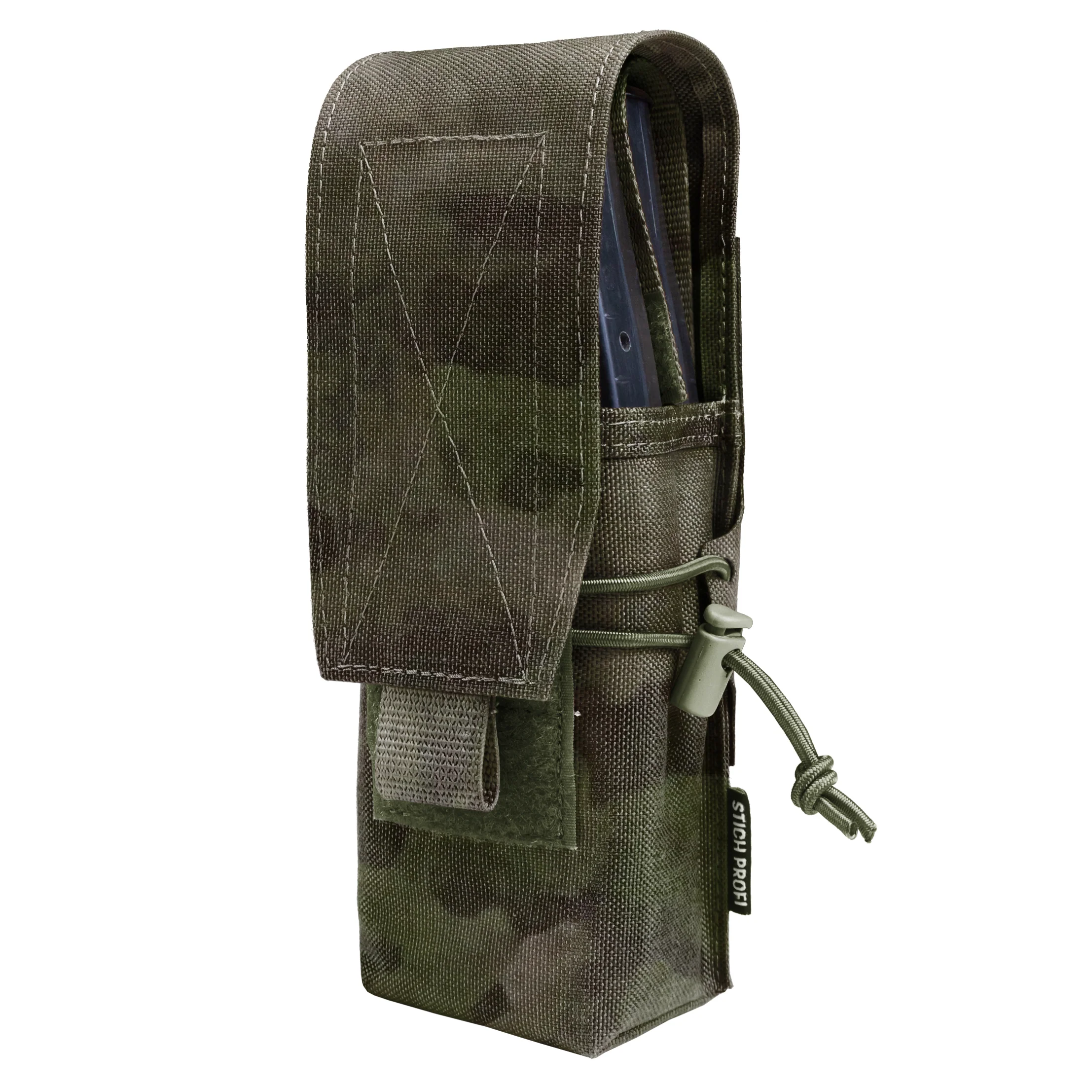 Preorder: Russian Stich Profi Tactical MOLLE Single Double AK Magazine Pouch Fastclip with Elastic Cord Light V.3 - Image 2