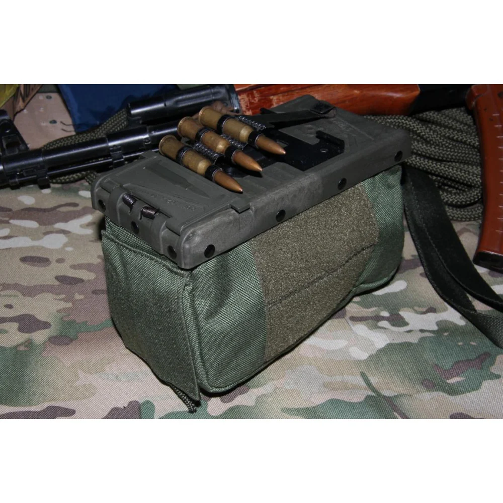 Preorder: Russian Stich Profi Tactical Soft Ammo Pouch 100-Round MOLLE Carrier for PKM Pecheneg Machine Gun - Image 14