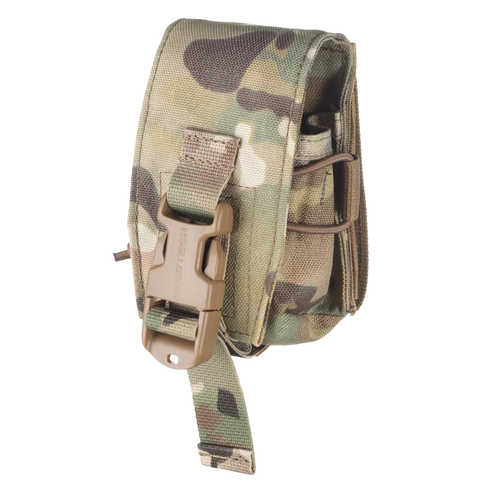 Preorder: Russian Wartech "ZARYA" GP-105 Universal Grenade Pouch - Adjustable/Versatile - Flap with Dual Velcro/Fastex Closure Options