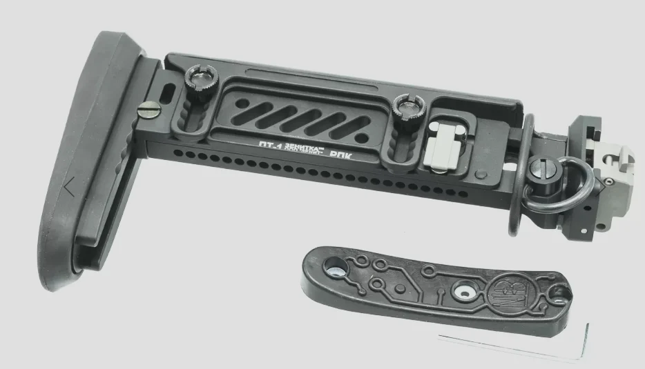 Preorder: Russian Zenitco PT-1 Telescopic Stock – Adjustable Rifle Stock for Vepr and RPK Models