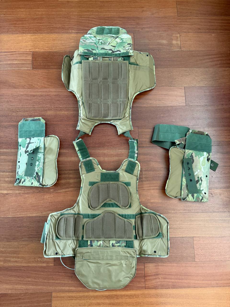 Project Ruby FORT Gladiator A Body Armor Set With Replica Plates - Multicam - Image 3