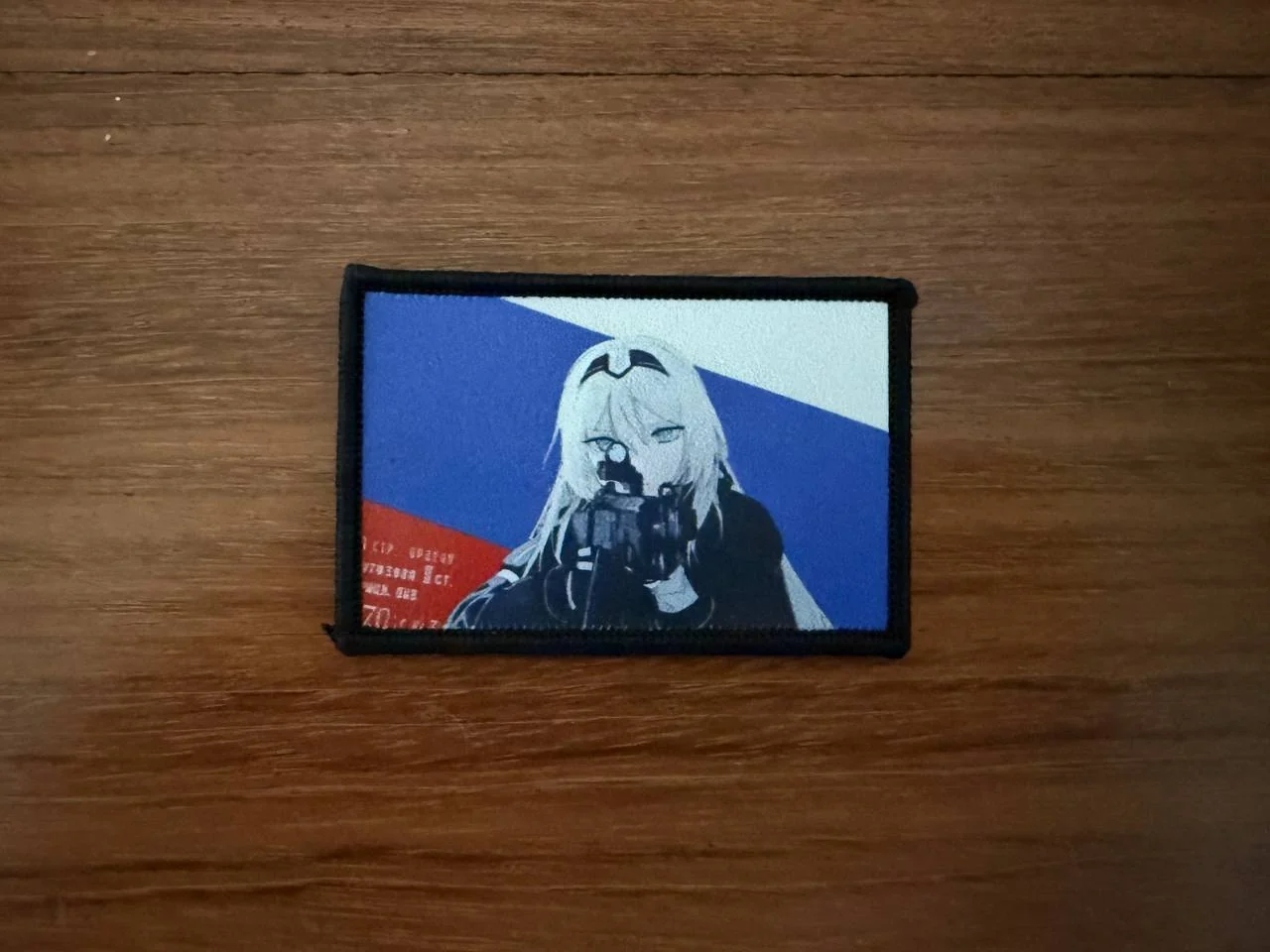 Russian Anime Girl Operator - Military Patch