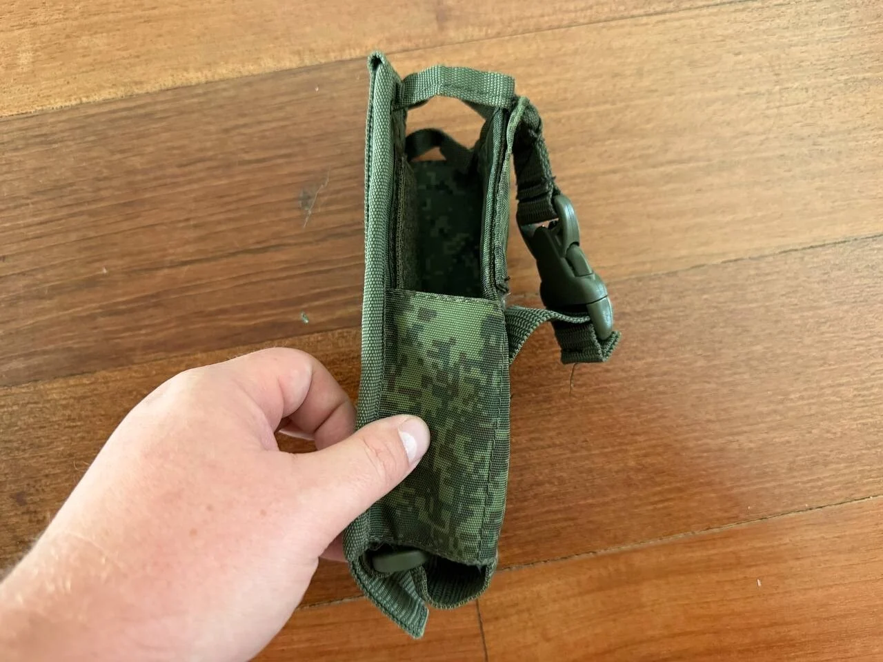 Russian Army Tekhinkom Large Radio Pouch - Digital Flora Camo - Image 2