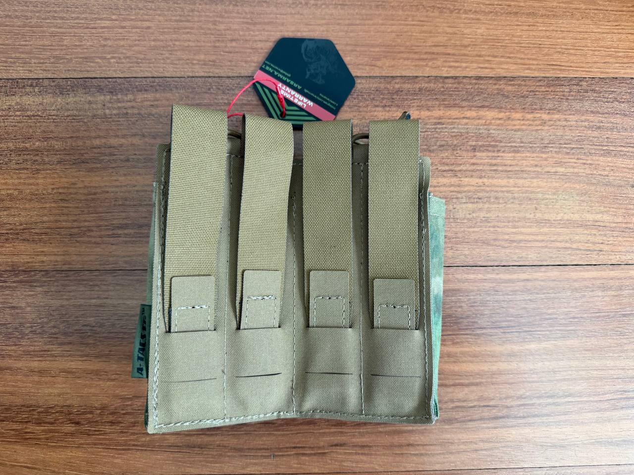 Russian Ars Arma Assault 2.0 Double Mag Pouch - ATACS FG Camo - Image 2