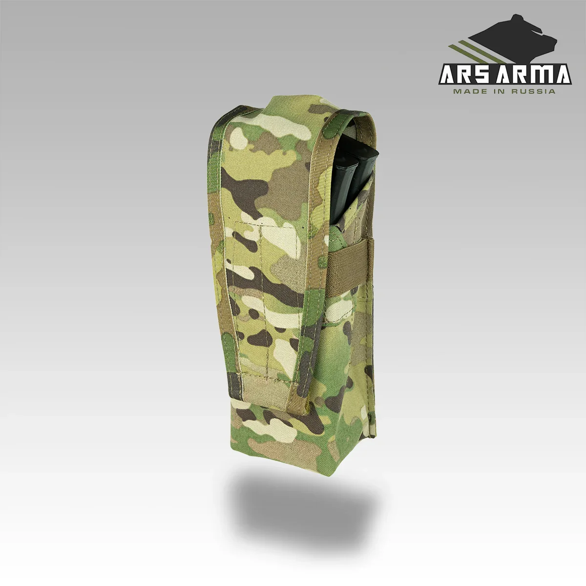 Russian Ars Arma Slot Double AK Mag Pouch - Multicam Camo