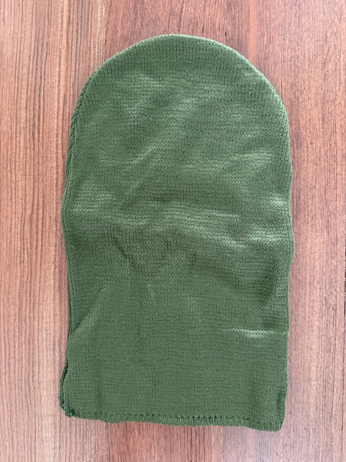 Russian Military Balaclava - Single Eye Opening - Green - Image 2