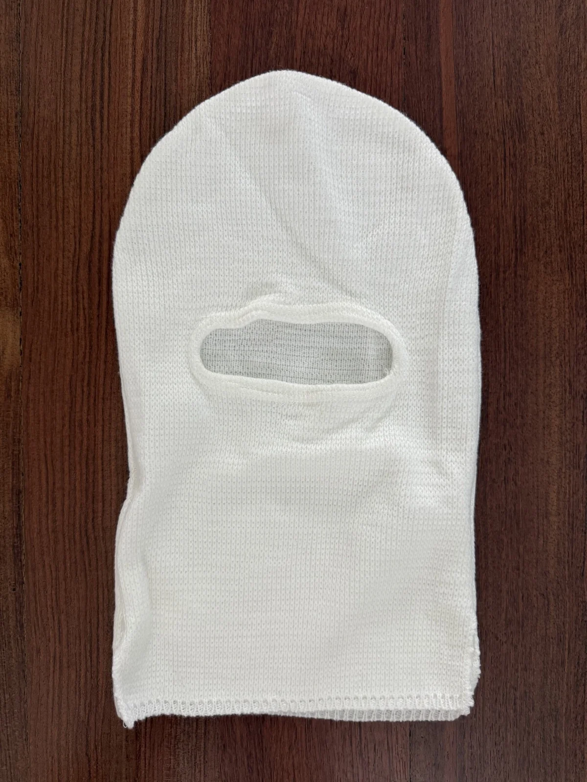Russian Military Balaclava - Single Eye Opening - White