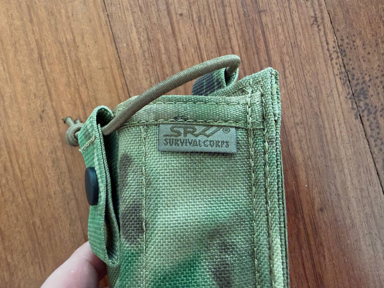 Russian SRVV Tactical Radio Pouch - A-TACS FG Camo - Image 2