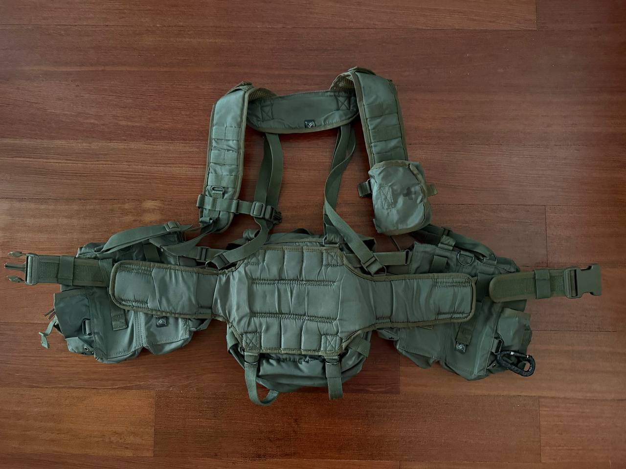 Russian SSO Smersh Tactical Load Bearing System - Olive - Image 2