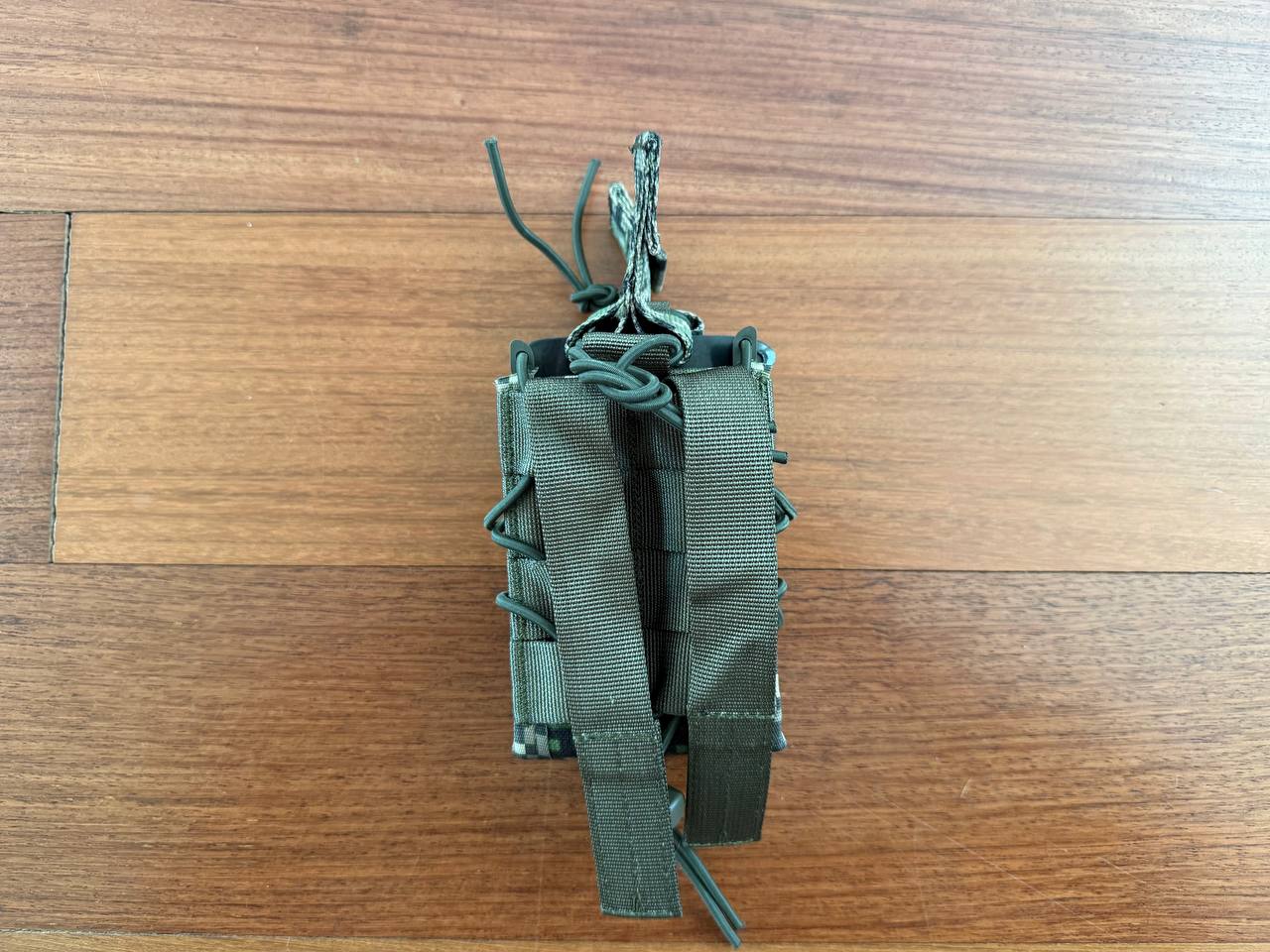 Russian SSO Tactical Taco Pouch for Two AK Mags SPECTRE Camouflage MOLLE - Image 2