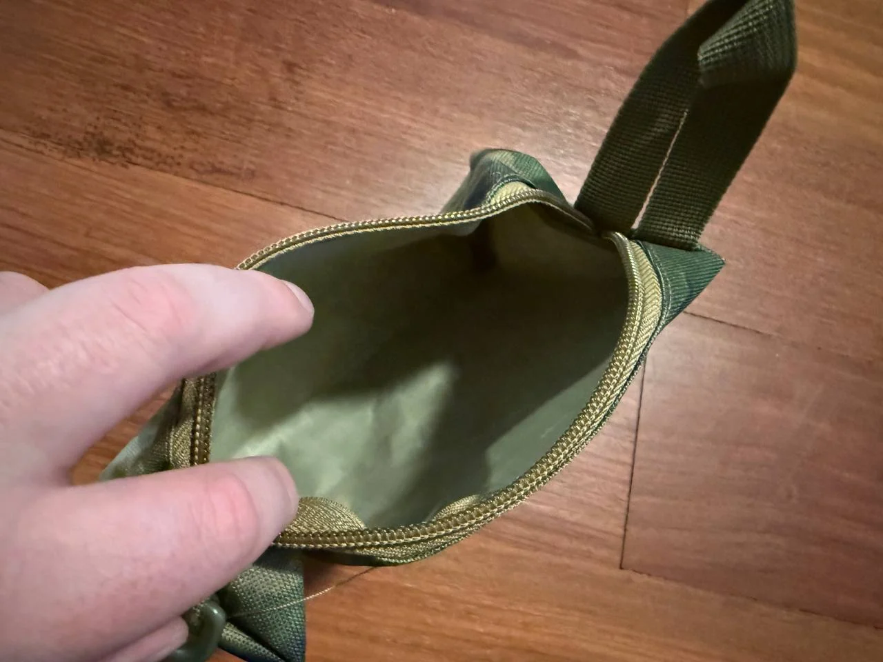 Russian Tactical EDC Medium Bag - 15x21cm - A-TACS FG Camo - Image 3
