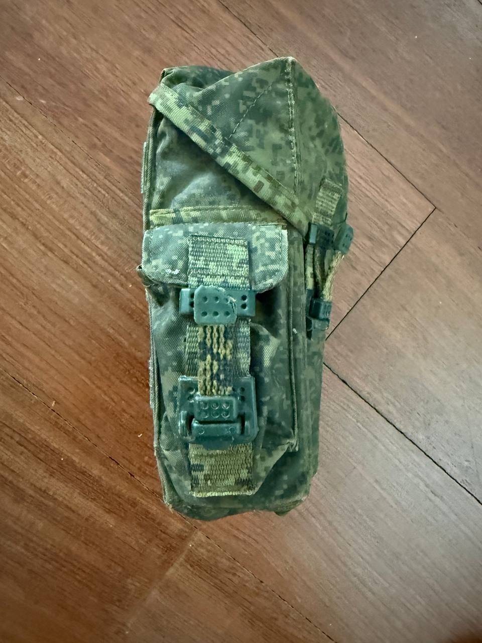 Russian Tekhinkom AK Dual Mag Pouch EMR Digital Flora w/ Small Utility Pouch - Image 2