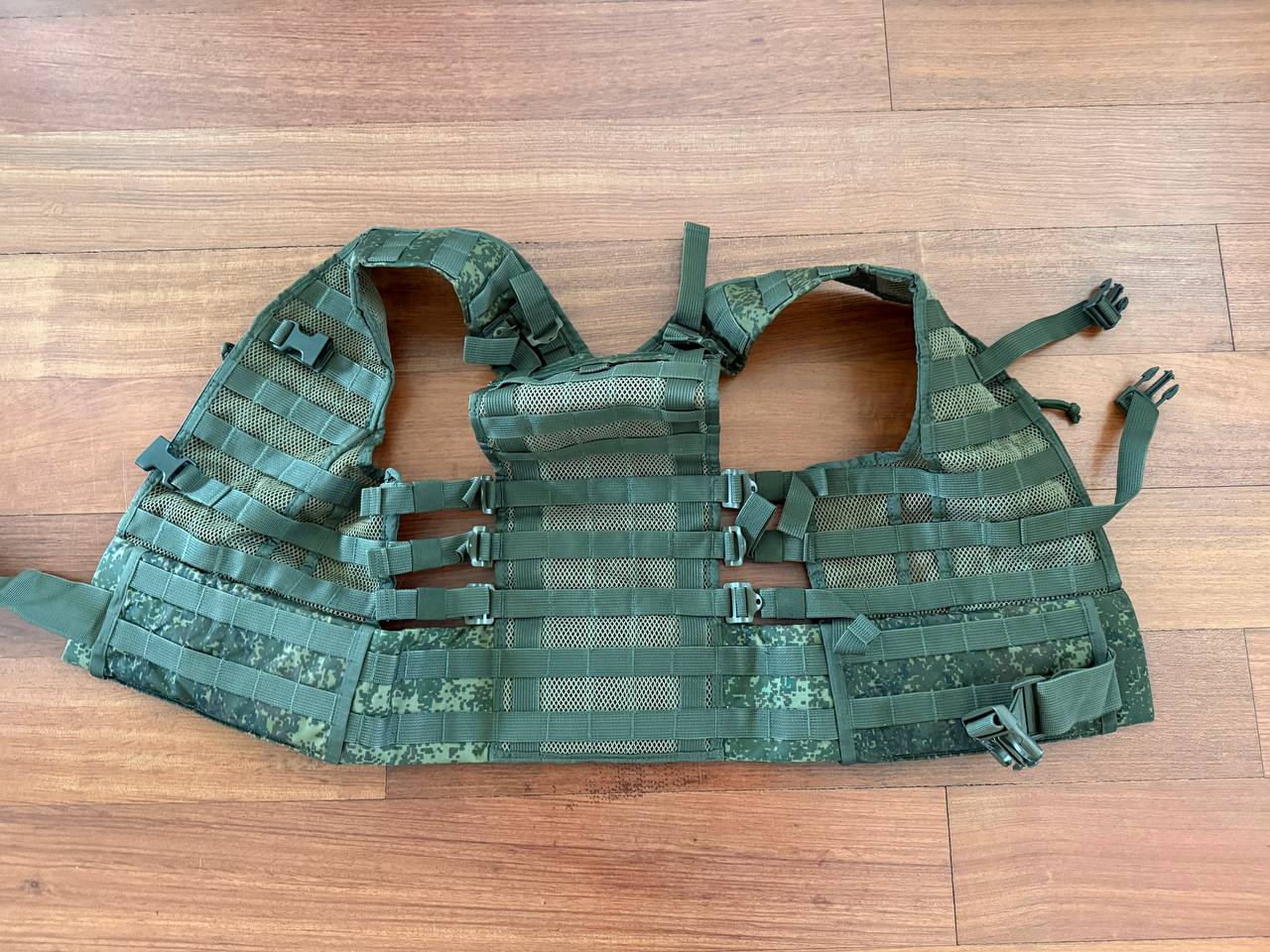 Russian TsNIITochMash 6Sh117 Tactical Vest - EMR Camo - Image 2