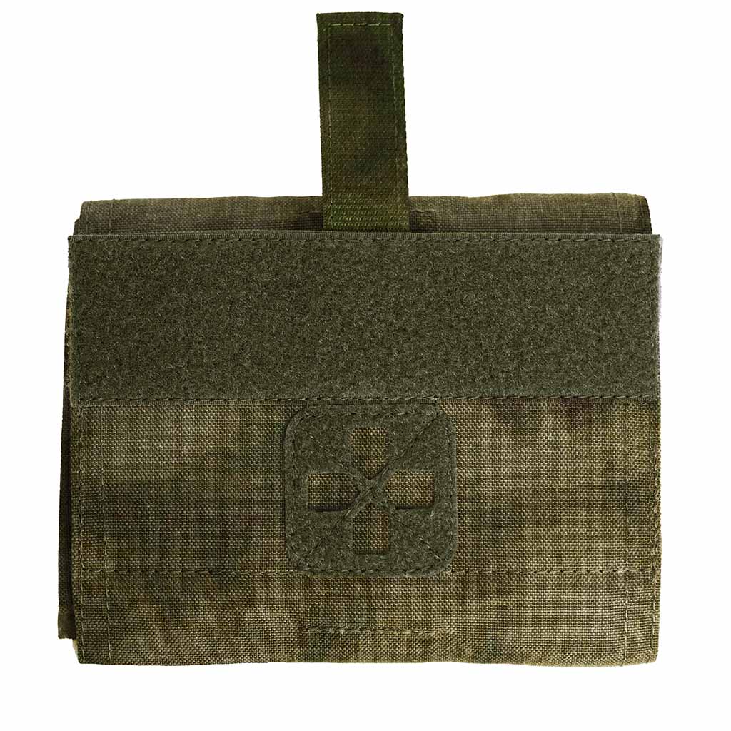 Russian Viking Gear FAST OPEN IFAK Medical Pouch - Moss Camo