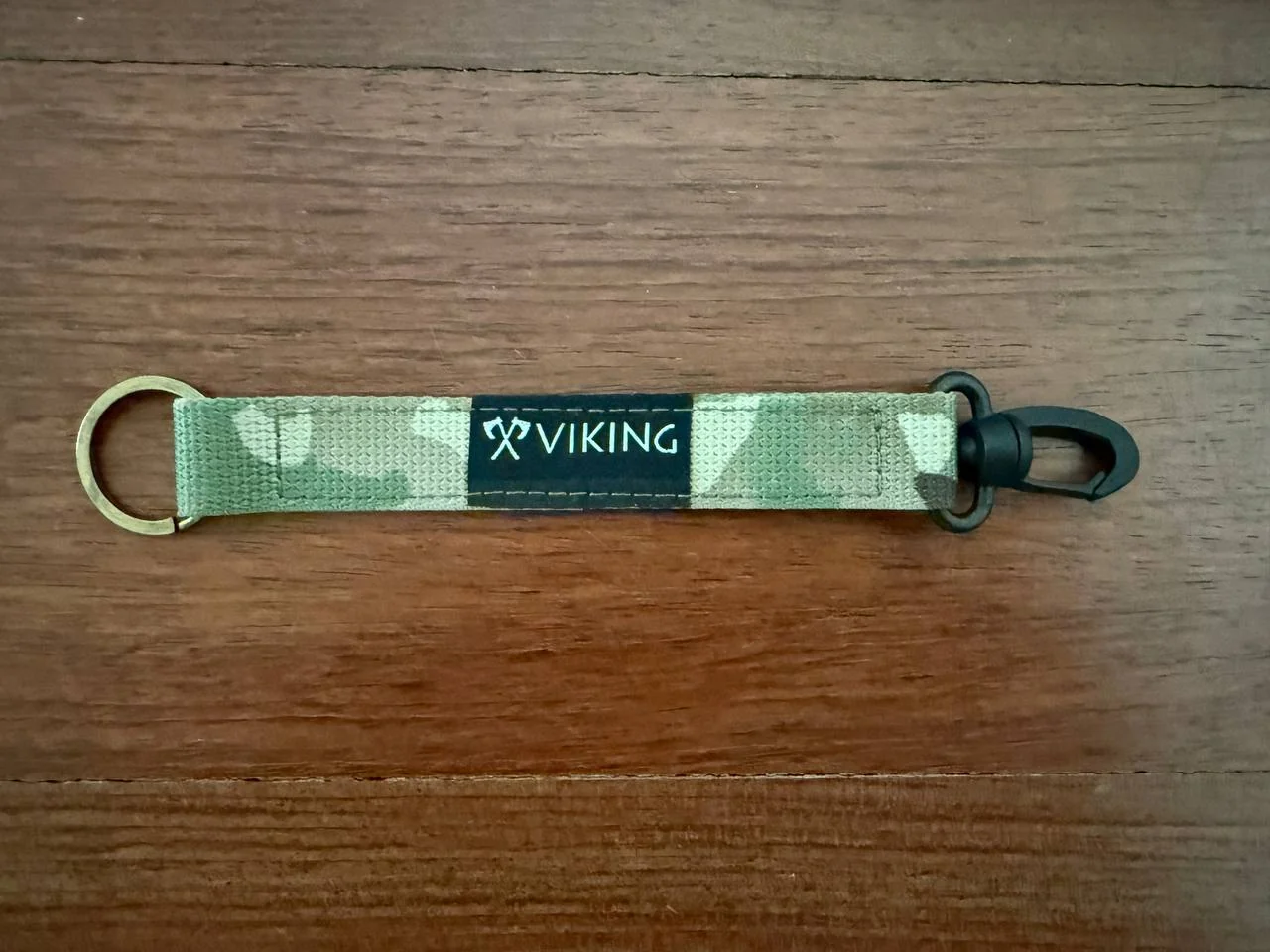 Russian Viking Gear Keychain Lanyard Belt Clip - Multicam