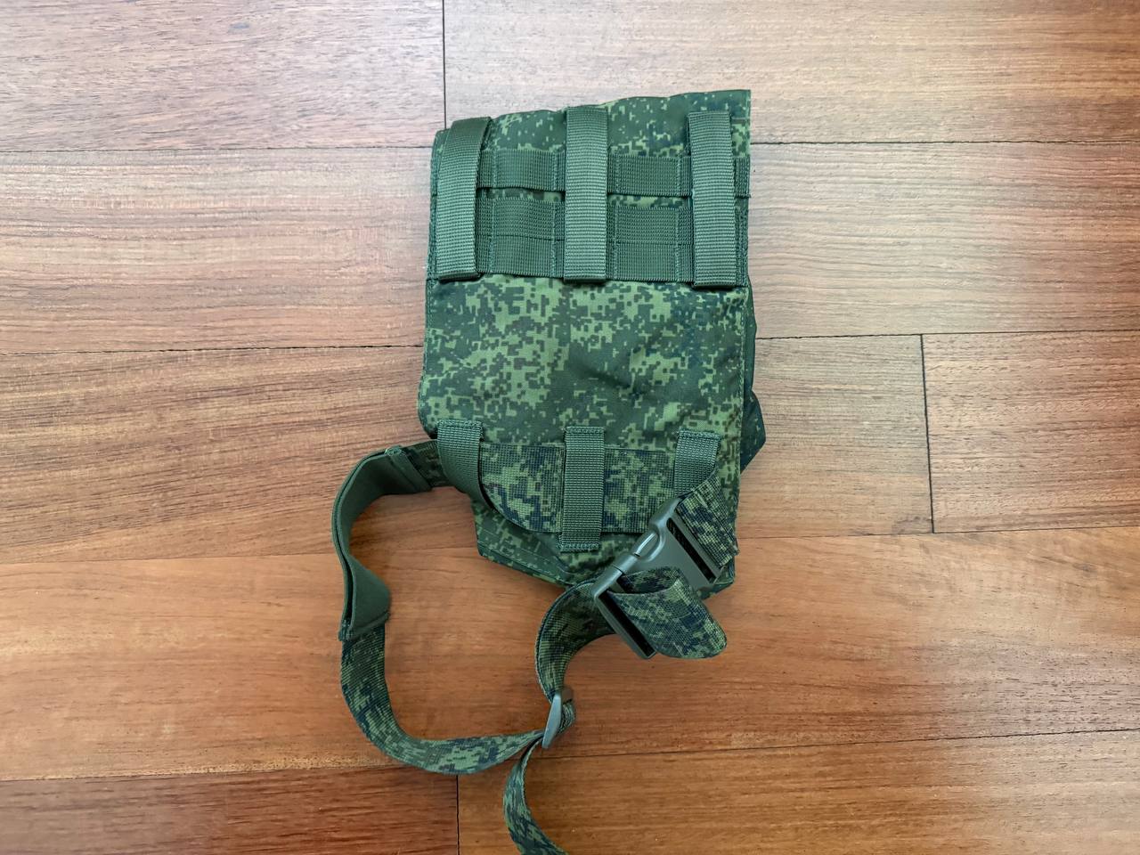 Russian Zuratkul Gas Mask Pouch New Gen - EMR Digital Flora w/ Silent Clips - Image 2